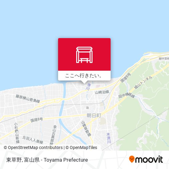 東草野地図