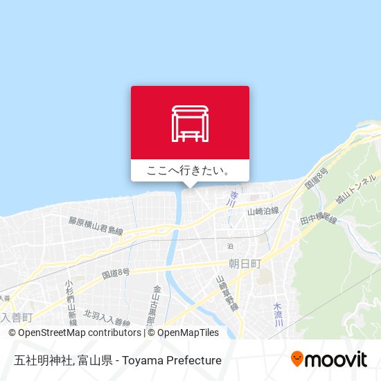 五社明神社地図