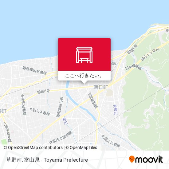 草野南地図