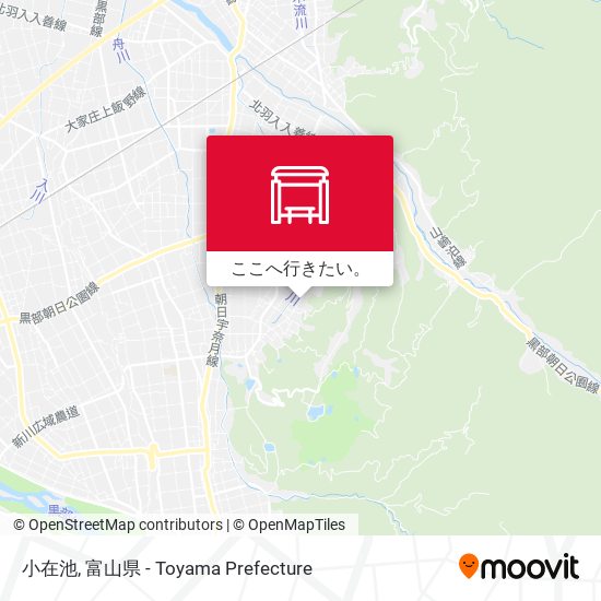 小在池地図