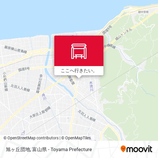 旭ヶ丘団地地図