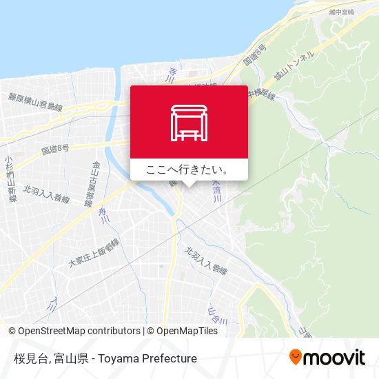 桜見台地図