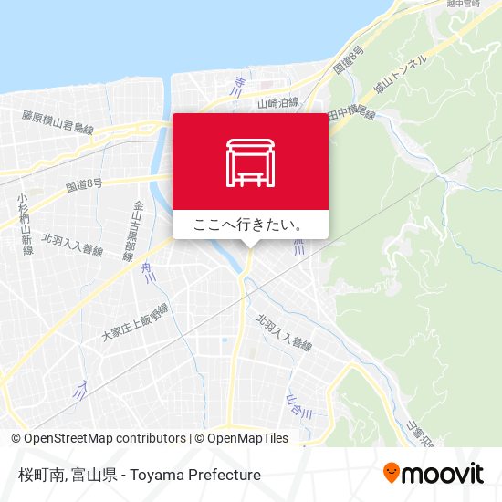 桜町南地図