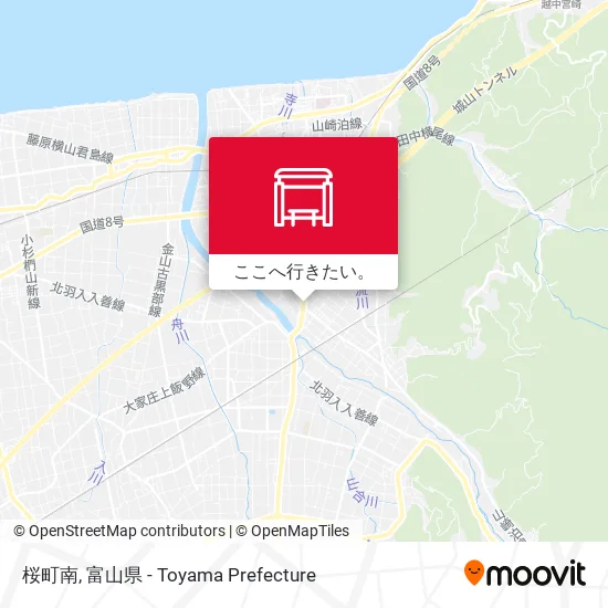 桜町南地図