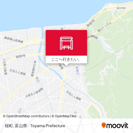 桜町地図