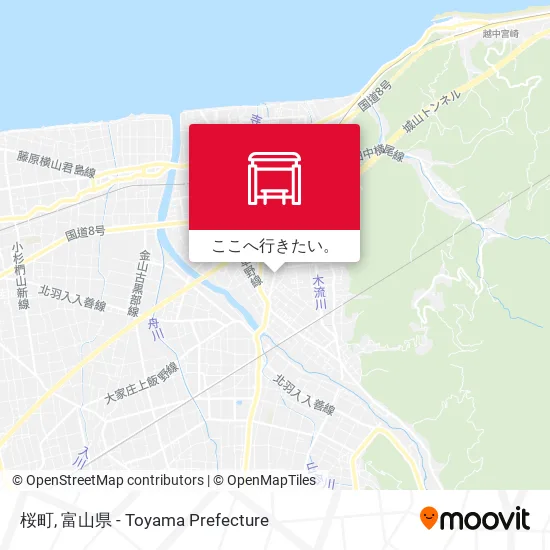 桜町地図