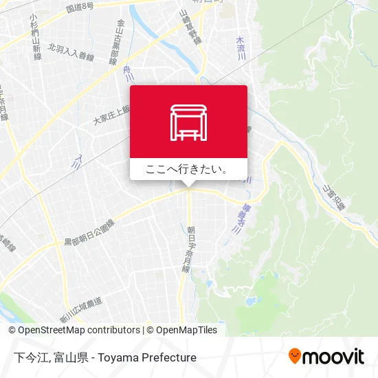 下今江地図