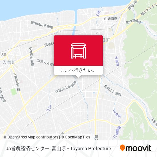 Ja営農経済センター地図