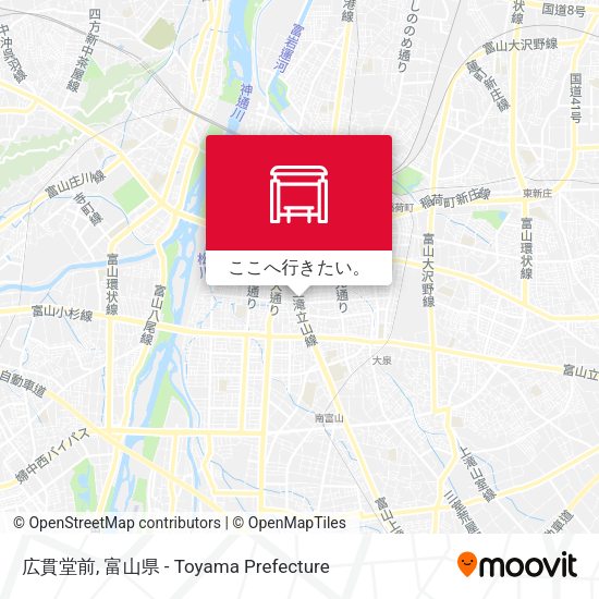 広貫堂前地図