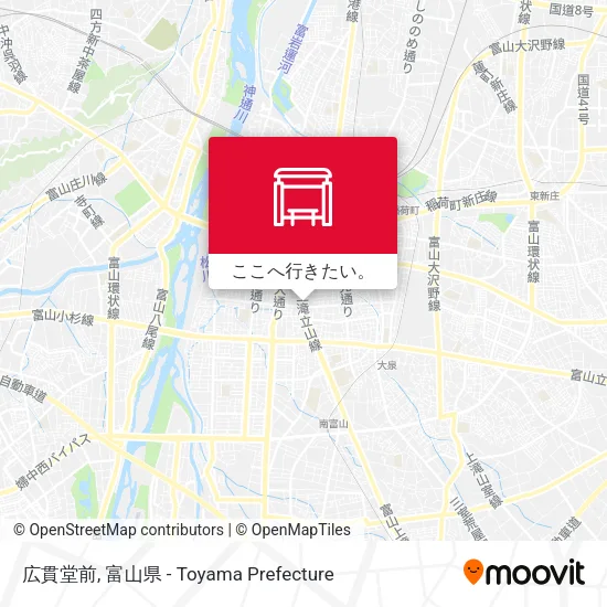 広貫堂前地図