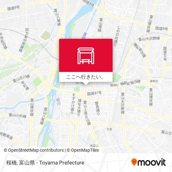 桜橋地図