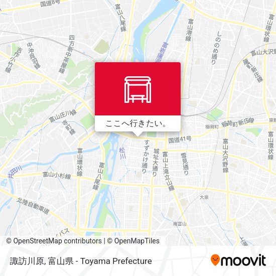 諏訪川原地図
