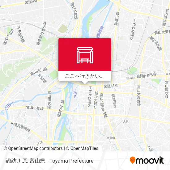 諏訪川原地図