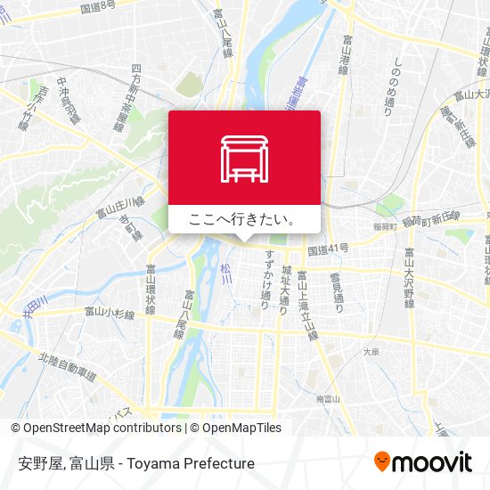 安野屋地図