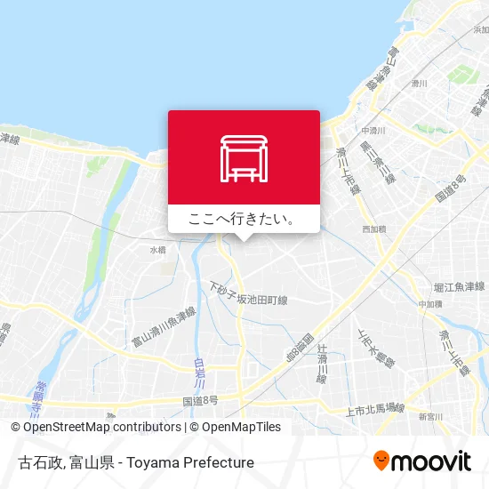 古石政地図