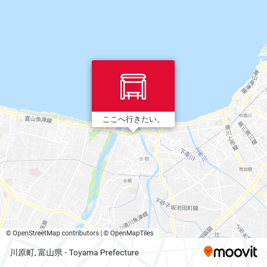川原町地図