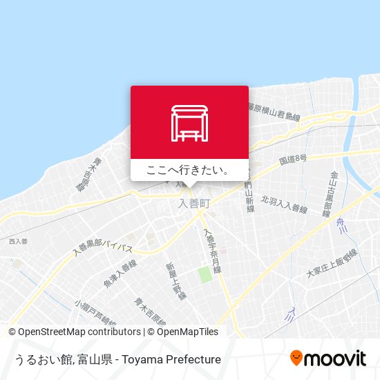 うるおい館地図