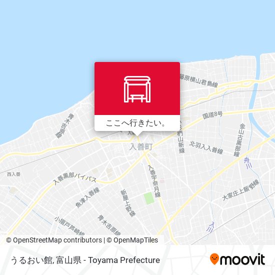 うるおい館地図