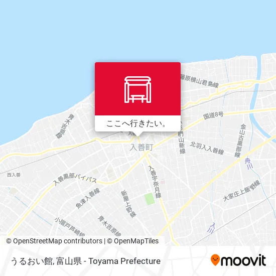 うるおい館地図