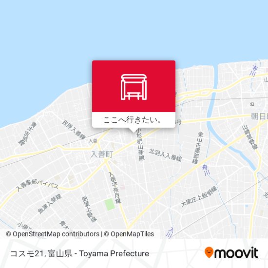 コスモ21地図