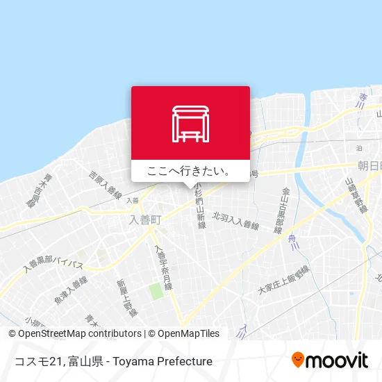コスモ21地図