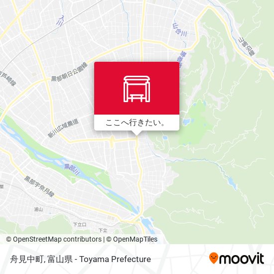 舟見中町地図