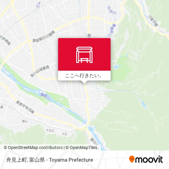 舟見上町地図