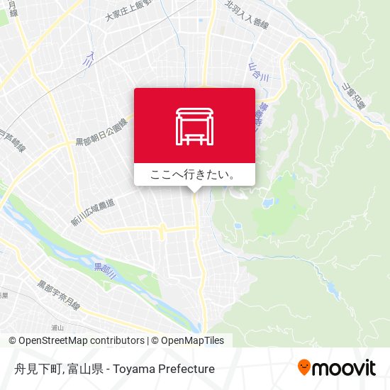 舟見下町地図