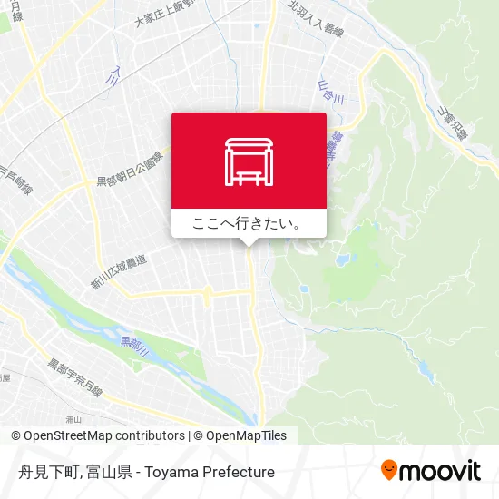 舟見下町地図