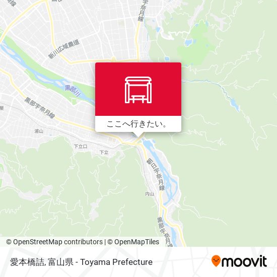 愛本橋詰地図