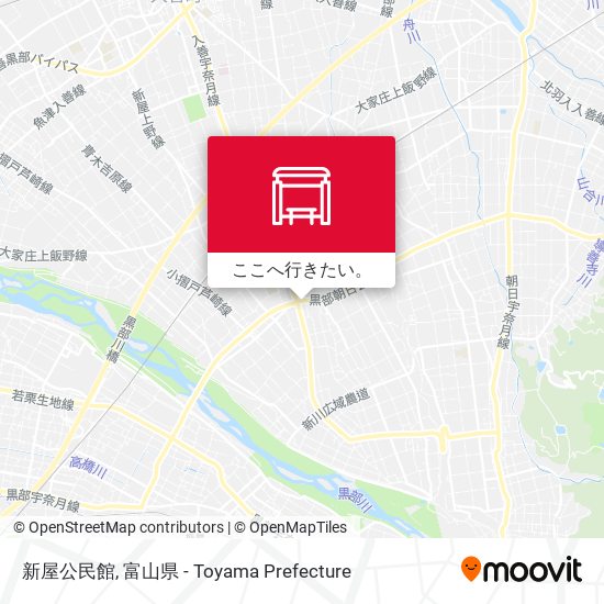 新屋公民館地図