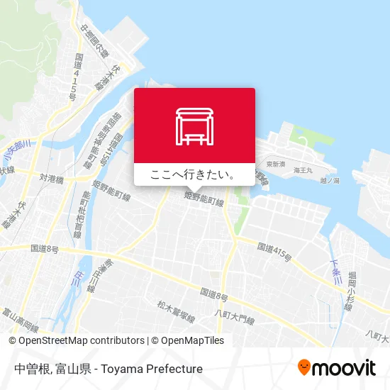 中曽根地図