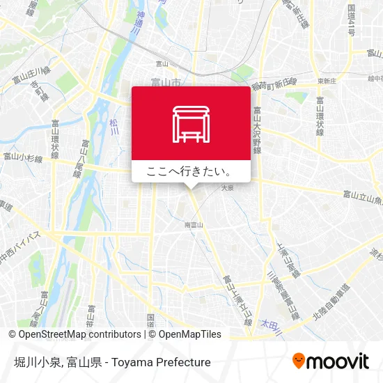 堀川小泉地図