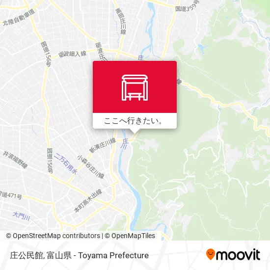 庄公民館地図
