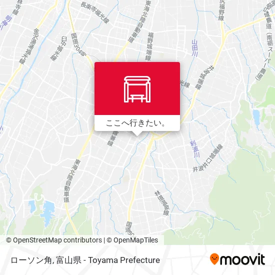 ローソン角地図