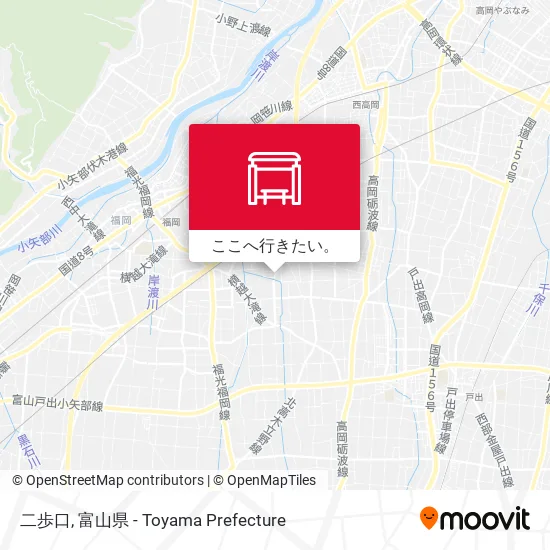 二歩口地図