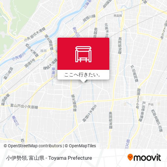 小伊勢領地図