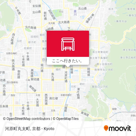 河原町丸太町地図