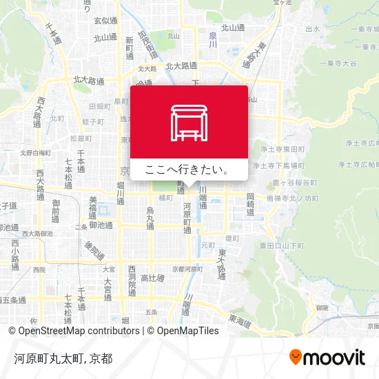 河原町丸太町地図