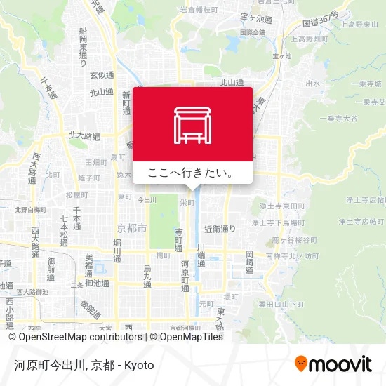 河原町今出川地図