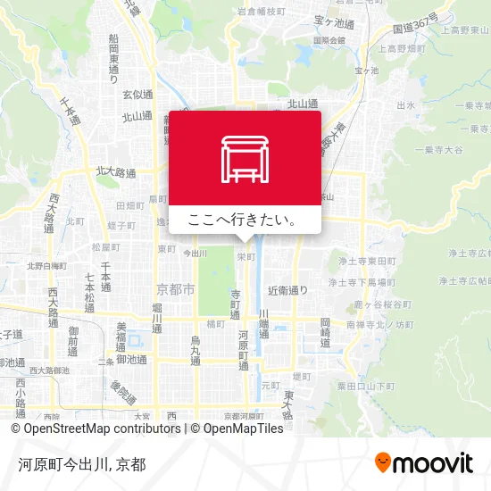 河原町今出川地図
