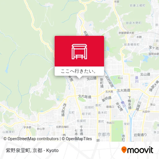 紫野泉堂町地図