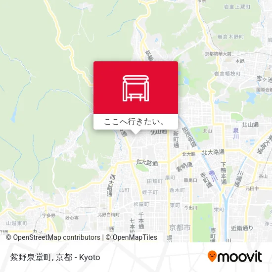 紫野泉堂町地図