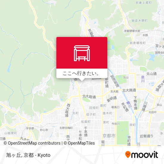 旭ヶ丘地図