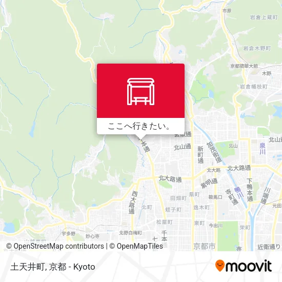 土天井町地図