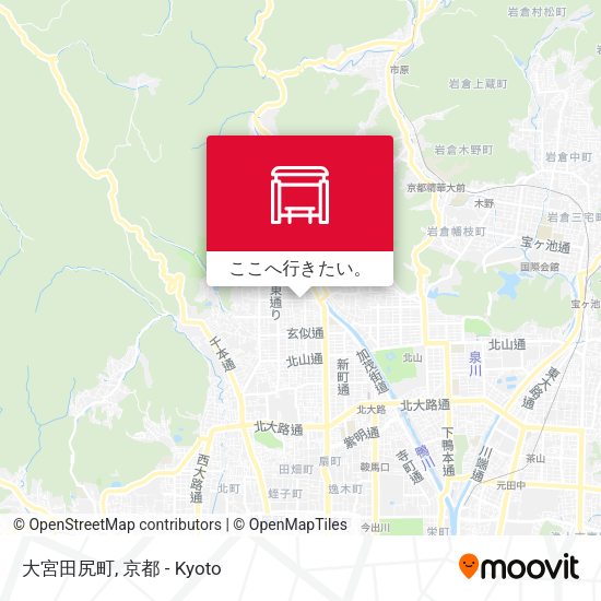 大宮田尻町地図