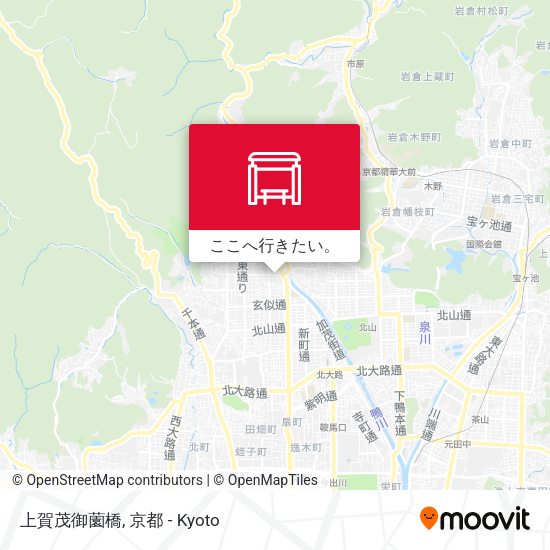 上賀茂御薗橋地図