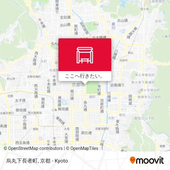 烏丸下長者町地図