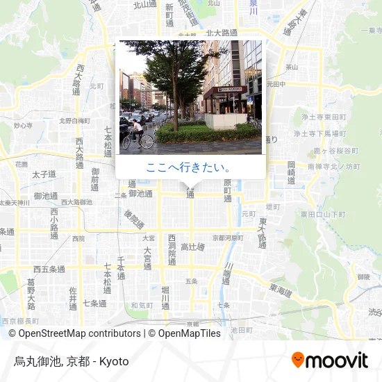 烏丸御池地図
