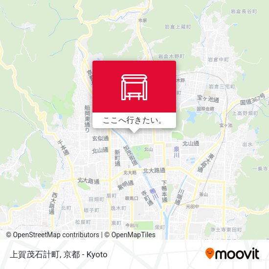 上賀茂石計町地図